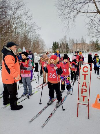 Соревнования по лыжным гонкам ВФСК "ГТО"