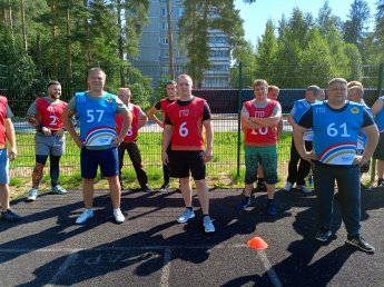 Отряд Государственной противопожарной службы Подпорожского района готов к сдаче норм ВФСК ГТО!