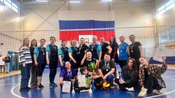 Первенство Подпорожского района по волейболу среди женских команд.